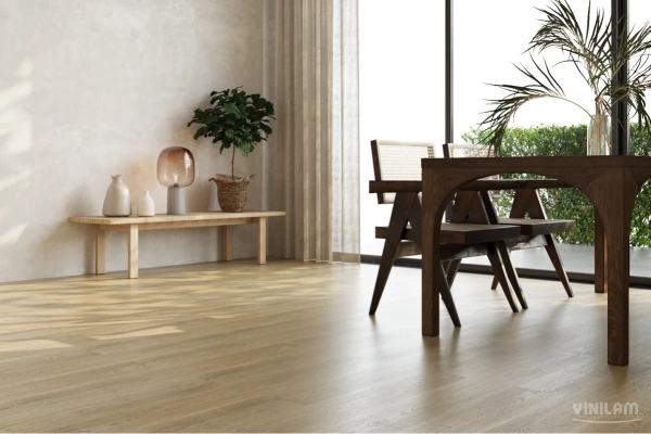 Клеевая кварцвиниловая плитка VINILAM Glue 8895 Дуб Шверин Glue